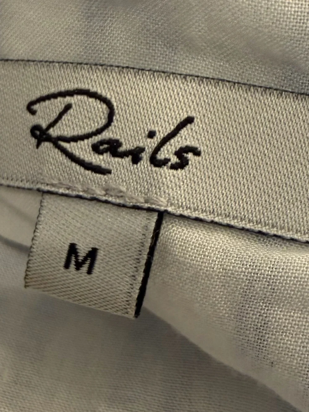 NWOT/Rails”Sandy” and White Striped Ruffle Mini Dress/SzMedium - Picture 9 of 13